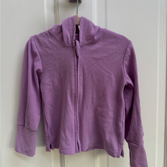 Hanes Other - NWOT Hanes 18-24M Girls Purple Lightweight Hoodie Jacket